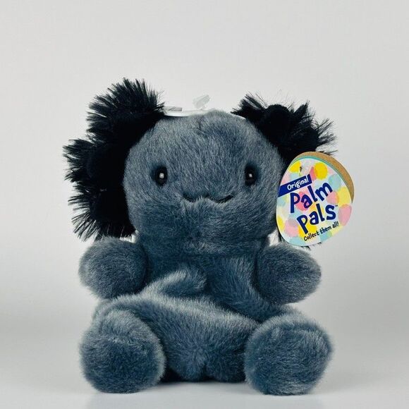 Aurora World Plush - Palm Pals - Onyx the Axolotl (5 inch) - Stuffed Plush - Picture 1 of 6